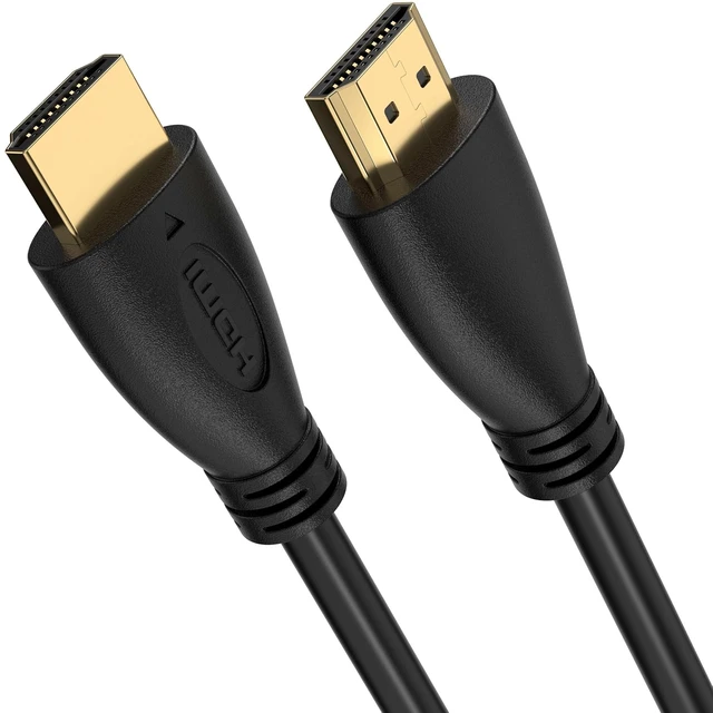 Alt view image 6 of 7 - 1.5FT HDMI 2.0 60Hz Cable High-Speed 4K HDR 18Gbps Ethernet Audio Return Channel Gold-Plated UHD ARC Universal Compatible with HDTV Projector Gaming Console Laptop Home Theater