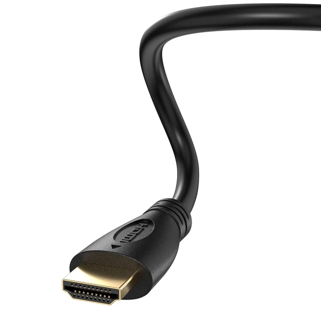 Alt view image 7 of 7 - 1.5FT HDMI 2.0 60Hz Cable High-Speed 4K HDR 18Gbps Ethernet Audio Return Channel Gold-Plated UHD ARC Universal Compatible with HDTV Projector Gaming Console Laptop Home Theater