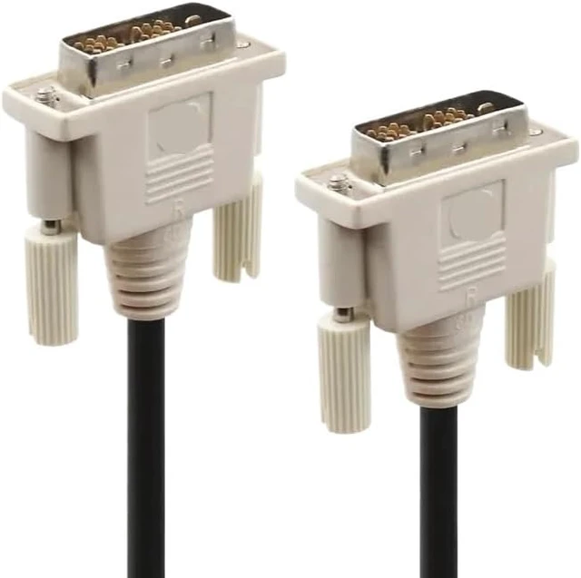 Alt view image 4 of 5 - HONGP High Speed DVI 18+1 Cable Plug Male-Male DVI-d to DVI 24+1 1080p(B(300cm))
