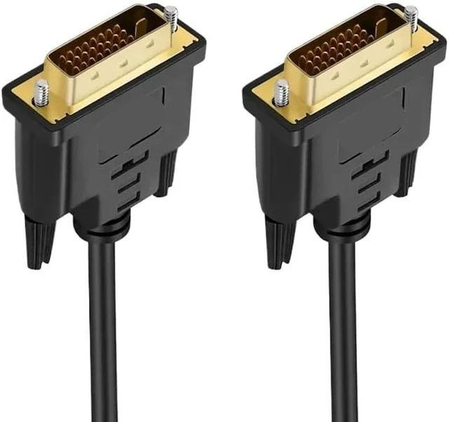Alt view image 5 of 5 - HONGP High Speed DVI 18+1 Cable Plug Male-Male DVI-d to DVI 24+1 1080p(B(300cm))