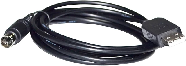 Alt view image 2 of 7 - COKYIS USB to MINI DIN 4 PIN ADAPTER RS232 CONVERTER SERIAL COMMUNICATION CABLE(1.8m,USB-MINI DIN)