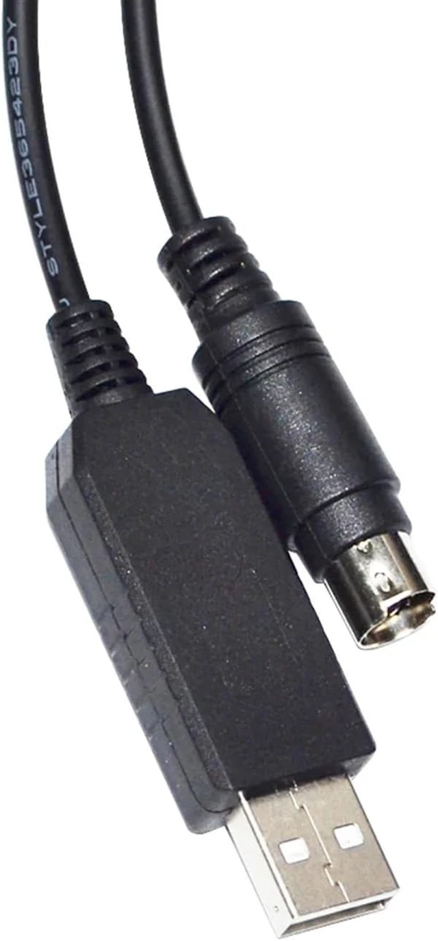 Alt view image 6 of 7 - COKYIS USB to MINI DIN 4 PIN ADAPTER RS232 CONVERTER SERIAL COMMUNICATION CABLE(1.8m,USB-MINI DIN)