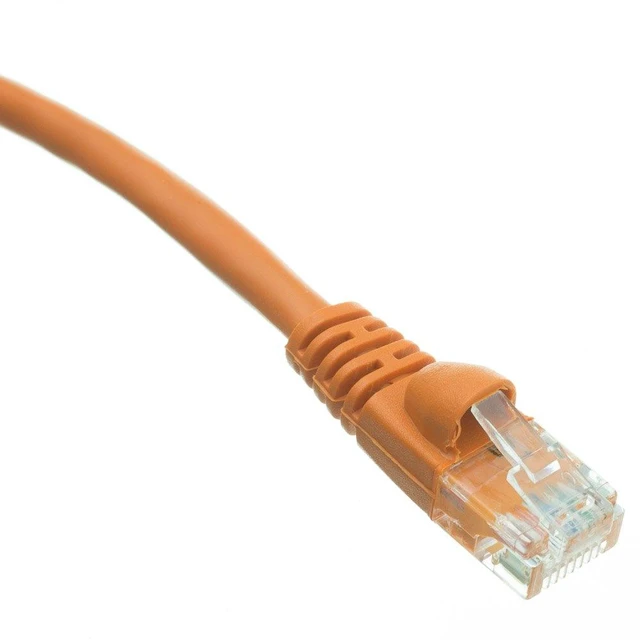 Alt view image 5 of 5 - Cat6 Ethernet Cable 14 Ft (20 Pack) Outdoor & Indoor 10Gbps UTP Cat6 Patch Cable High Speed Cat6 RJ45 LAN Network Cable, Internet Cable for Computer, Modem, Xbox & Gaming - Orange