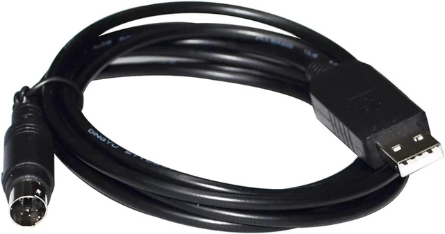 Alt view image 2 of 5 - FT232RL USB to MINI DIN 4 PIN MD4 Adapter RS232 Serial Communication Cable for TAK~HASHI TEMMA Connection to PC(1.8m,USB-MINI DIN)