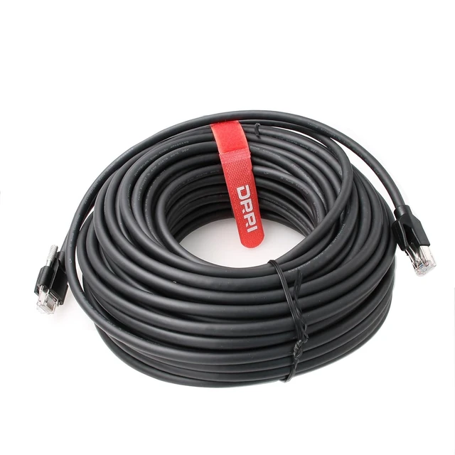 Alt view image 2 of 4 - GigE Cat 6 S/STP DrC with RJ-45 Horizontal Locking Screws Data Cable for Cognex CCD Basler Gige Cameras
