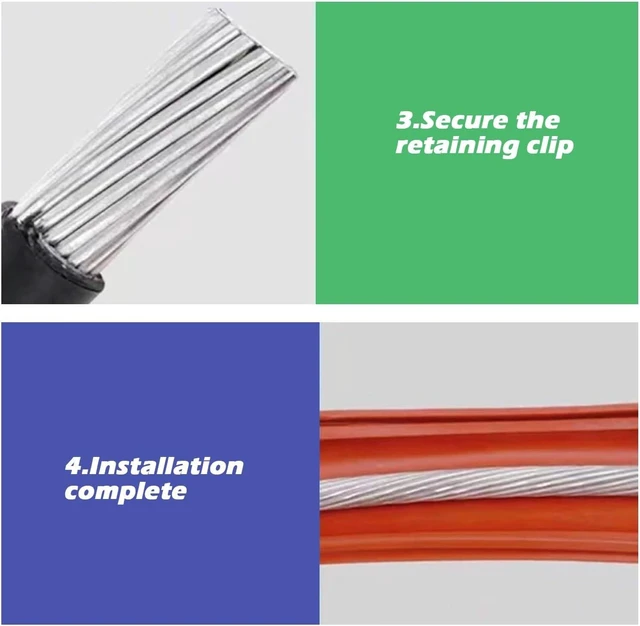 Alt view image 6 of 7 - 10ft 35KV Silicone Cable Insulation Cover, Durable Weatherproof Wire Protector Sleeve for Power Lines, Open Type Insulating Cover (Black, ID 16mm/0.63in)