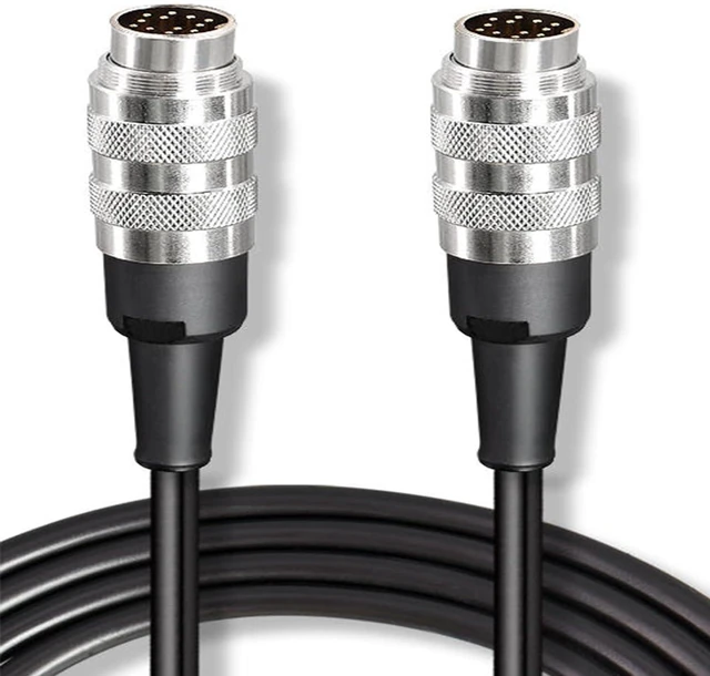 Main image of J09 Series Aviation Connector Plug, M16 2/3/4/5/6/7/8/12/14 Pin, with 2M Cable, IP67 Waterproof (12 Pin Male to Male)