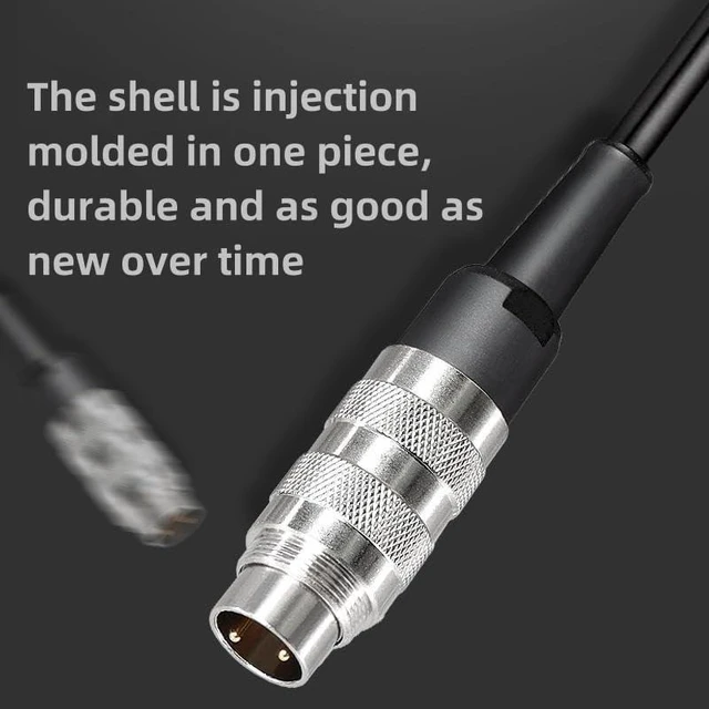 Alt view image 4 of 5 - J09 Series Aviation Connector Plug, M16 2/3/4/5/6/7/8/12/14 Pin, with 2M Cable, IP67 Waterproof (12 Pin Male to Male)