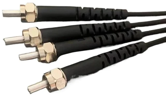 Alt view image 5 of 6 - FC Plastic Optical Fiber Jumper 1.0mm Spectrometer Testing Medical Equipment Optical Signal 1000umPOF Optical Fiber(4m,FC Cable)