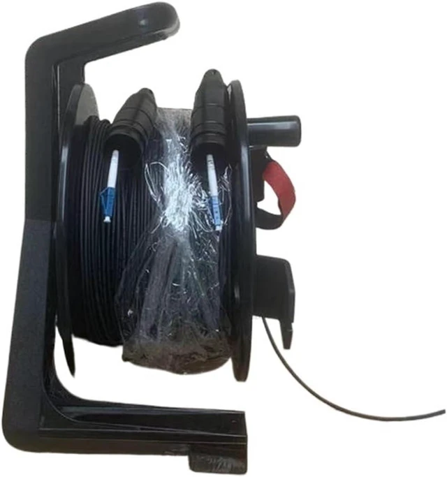 Alt view image 5 of 6 - 200m 1 core 2 core Outdoor patchcord Armored with PCD235 Reel LC SC FC SM TPU 3.0mm Waterproof Jumper Optical Fiber Extender(LC/A-SC/A,Single Core TPU)