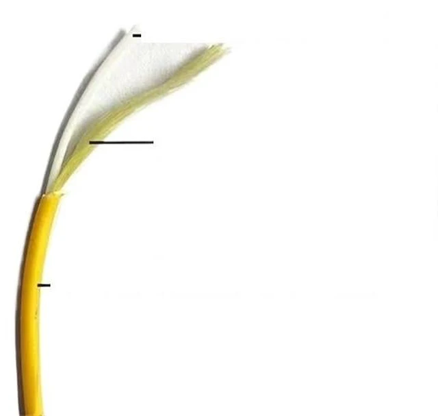 Alt view image 3 of 6 - 5pcs E2000/A-SC LC FC ST A Patch Cords Single-Mode Single core 2mm Optical Fiber Jumper E2000 simplex SM 1m 10m 5m 20m 30m(15M,E2000 APC-LC)
