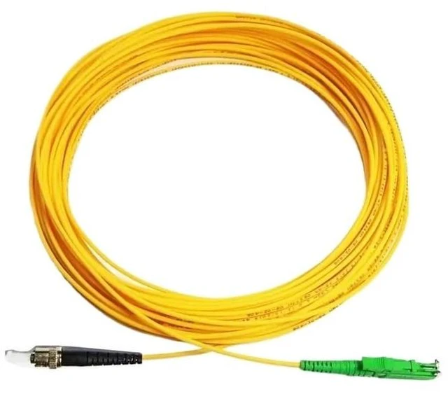 Alt view image 4 of 6 - 5pcs E2000/A-SC LC FC ST A Patch Cords Single-Mode Single core 2mm Optical Fiber Jumper E2000 simplex SM 1m 10m 5m 20m 30m(15M,E2000 APC-LC)