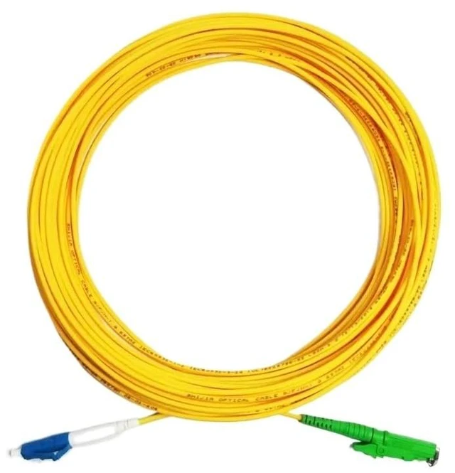Alt view image 5 of 6 - 5pcs E2000/A-SC LC FC ST A Patch Cords Single-Mode Single core 2mm Optical Fiber Jumper E2000 simplex SM 1m 10m 5m 20m 30m(15M,E2000 APC-LC)