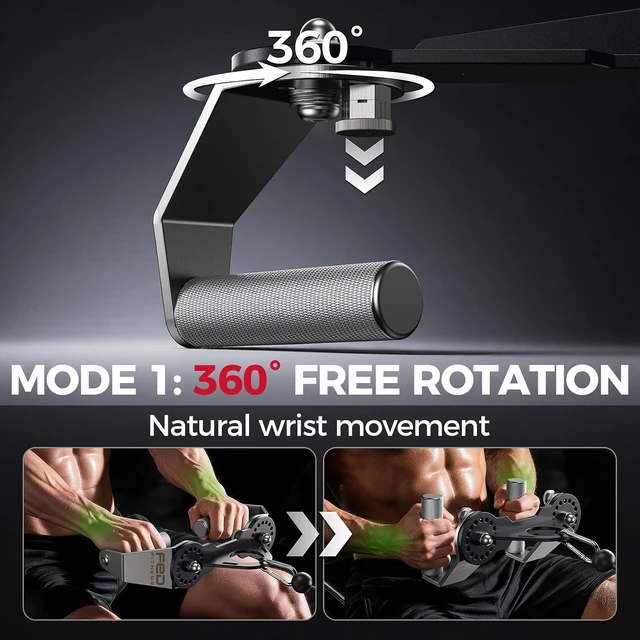 Alt view image 2 of 7 - 360 LAT Pulldown Attachments, Cable Machine Attachment