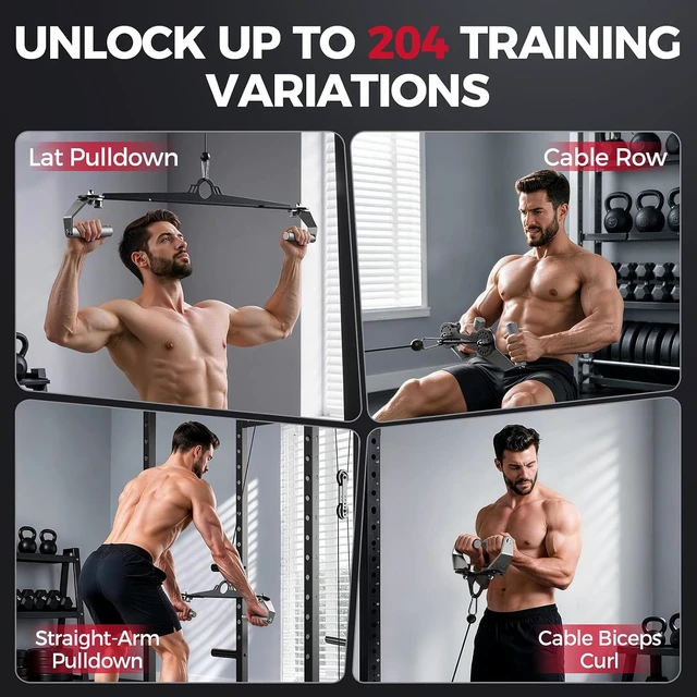 Alt view image 6 of 7 - 360 LAT Pulldown Attachments, Cable Machine Attachment
