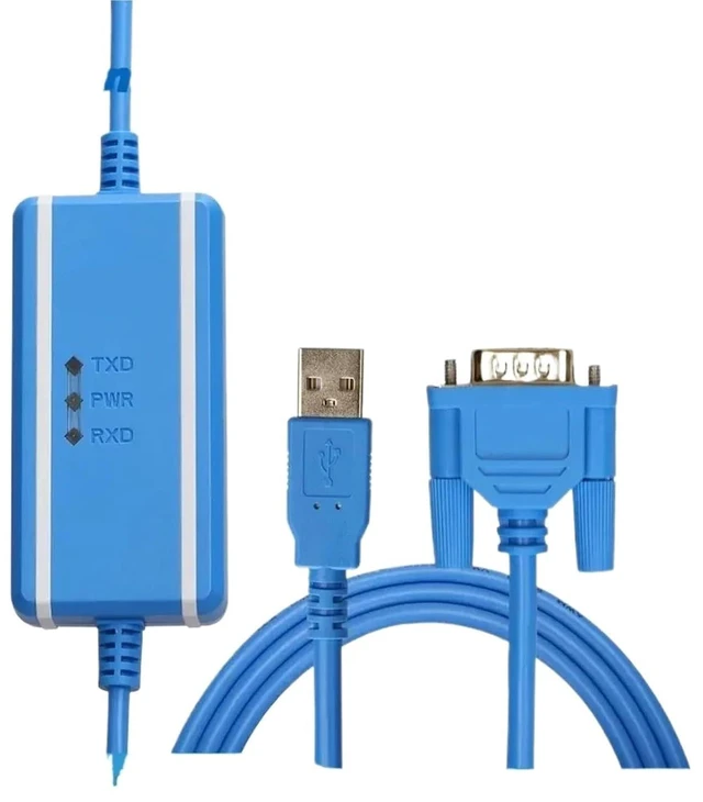 Alt view image 2 of 5 - USB Switch Serial Cable CS1W-CIF31+ USB-CIF31 USB to R232 Optical Isolation Programming Cable Adapter 232 Converter(Gold Plated Version)