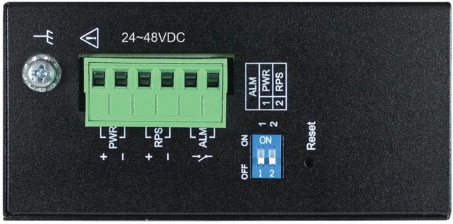 Alt view image 3 of 5 - Tripp Lite Industrial 8-Port Managed Gigabit Ethernet Switch, 2 SFP GbE Slots, 10/100/1000 Megabit RJ45 Ports, -40° to 167°F Temperature Range, 3-Year Manufacturer's Warranty (NGI-M08C2)