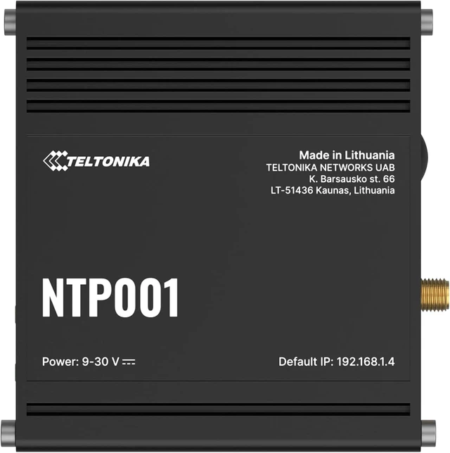 Main image of Teltonika NTP001 stratum-1 NTP server, RJ45, RS232, RS485 & I/Os interfaces, GNSS
