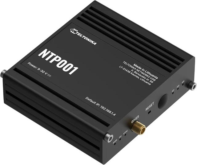 Alt view image 3 of 5 - Teltonika NTP001 stratum-1 NTP server, RJ45, RS232, RS485 & I/Os interfaces, GNSS