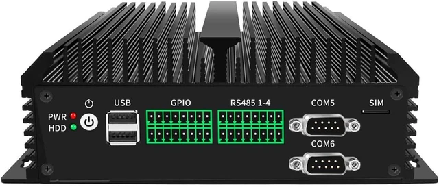 Main image of Fanless Firewall Appliance with QAT, OPNsense, VPN, Router PC, PVE, Denverton Atom C3758, RN02, 4 x 2.5GbE I226-V, 4 x SFP+ X553, DPDK Support, 16G RAM, 256G SSD