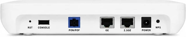 Alt view image 2 of 3 - GPON ONT Wi-Fi 6 Gateway, FTTO Slave Gateway, AX3000 Dual-Band, 2.5GbE Port, Built-in Antennas, Desktop Optical Network Terminal for Enterprise Networks
