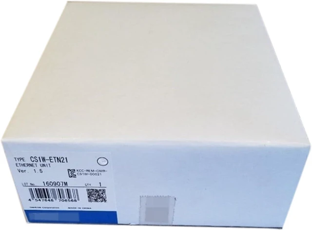Main image of CS1W-ETN21 Ethernet Unit, 100Mbps Industrial Communication Module with TCP/IP for PLC Automation and Network Control Systems