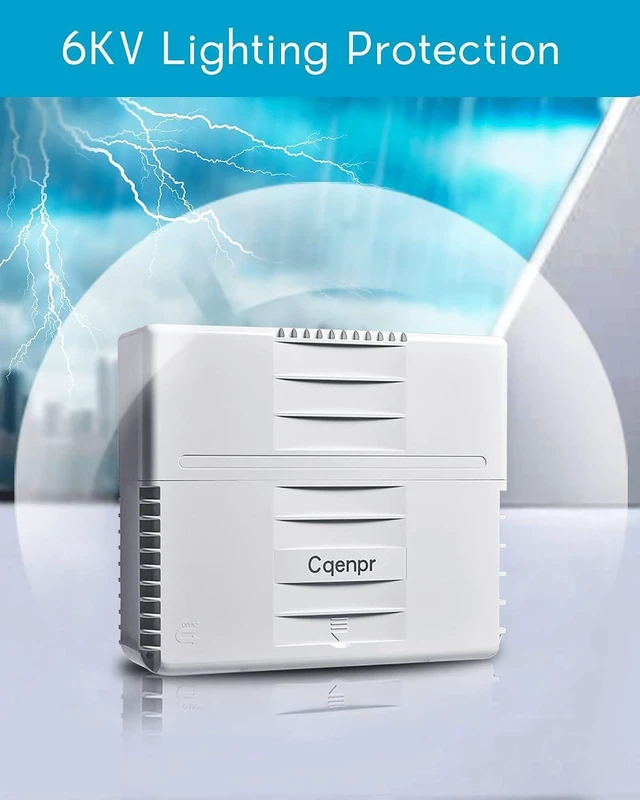 Alt view image 5 of 7 - Outdoor Poe Switch with 8 Port Poe+2G Uplink+1SFP Slot, IEEE802.3af/at/bt, All-in-One Box, 60W PoE++, 120W High Power Output, Play & Plug, Fan-Less Unmanaged, AI Watchdog. (16)
