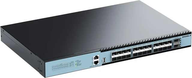 Main image of SODOLA 24 Port 10Gb SFP+ L3 Managed Switch with 2 100G QSFP28 Ports