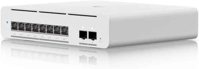 Alt view image 2 of 4 - Ubi USW Pro-XG-8-PoE Ethernet Switch (155W)