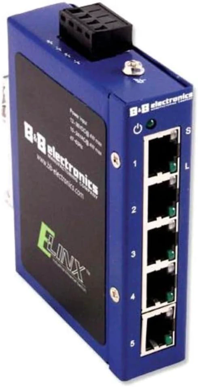 Main image of BB-ESW105-A ,Unmanaged Ethernet Switches 5 FE Unmanaged Switch Wide Temp