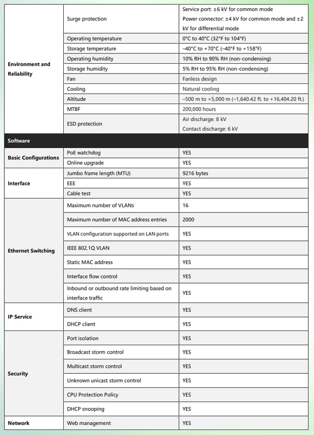 Alt view image 5 of 5 - Lysora LCS-4GS-P 4-Port Gigabit Cloud Managed PoE Switch