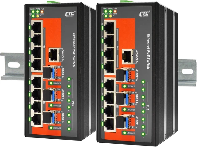 Main image of IFS-803GSM-8PH24, Industrial Managed 8-Port PoE Switch