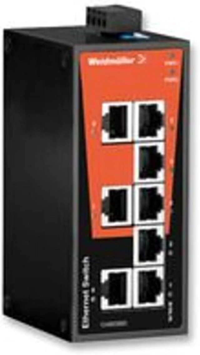 Main image of WEIDMULLER 1240900000 ETHERNET SWITCH, 8 X RJ45 PORTS