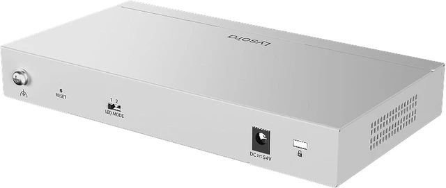 Alt view image 4 of 7 - LCS-8GS-P 10-Port Gigabit PoE+ Cloud Managed Switch