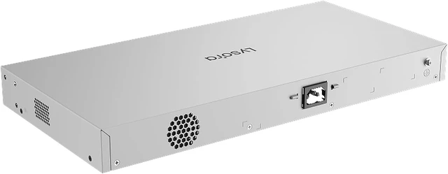 Alt view image 4 of 7 - LCS-24GS-P 28-Port Gigabit PoE+ Cloud Managed Switch