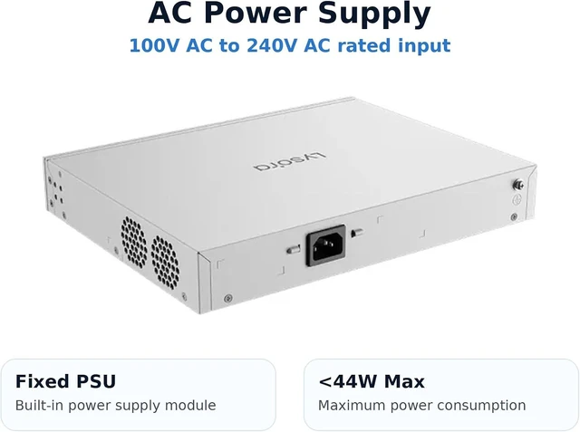 Alt view image 6 of 7 - LS3-12XS 12-Port SFP+ Layer 3 Managed Switch