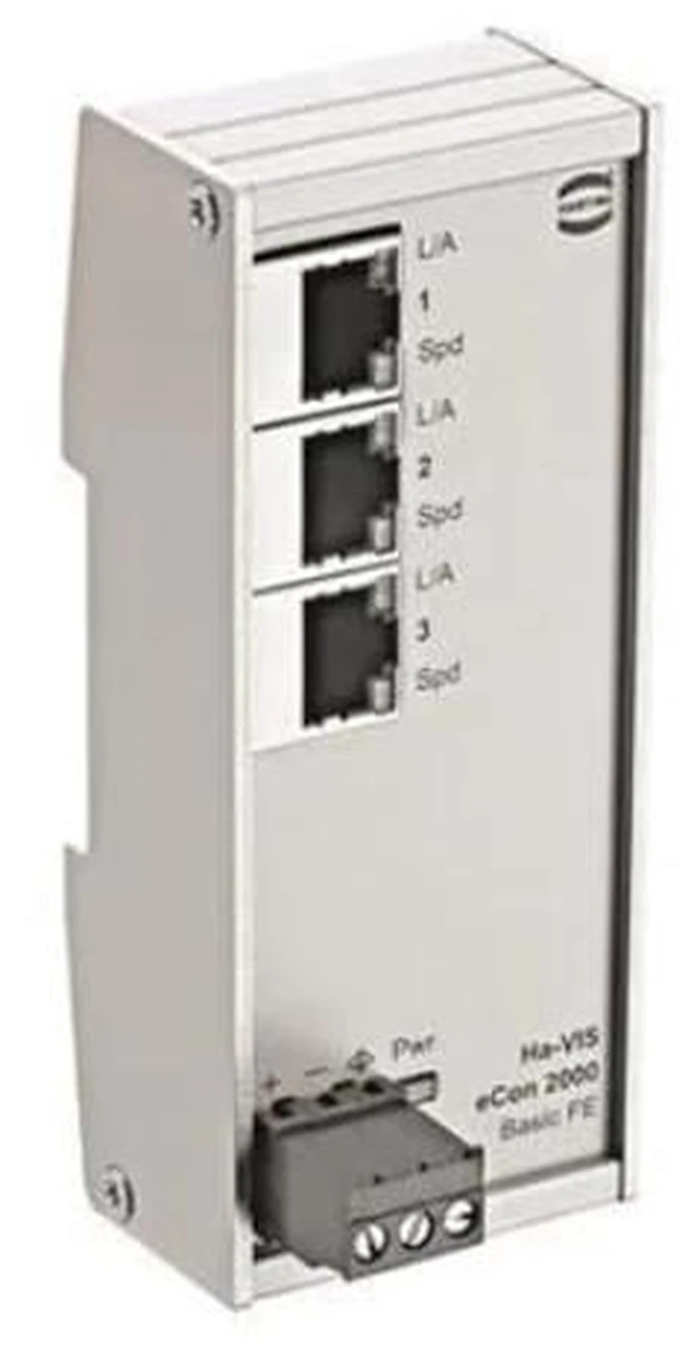 Main image of 24020030000, Unmanaged Ethernet Switches Ha-VIS eCon 2030BT-A unmanaged w/3 RJ45