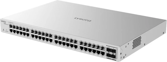 Alt view image 2 of 7 - LS2-24GT4SFP-P 24-Port Gigabit PoE+ L2 Managed Switch