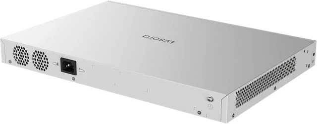 Alt view image 4 of 7 - LS2-24GT4SFP-P 24-Port Gigabit PoE+ L2 Managed Switch