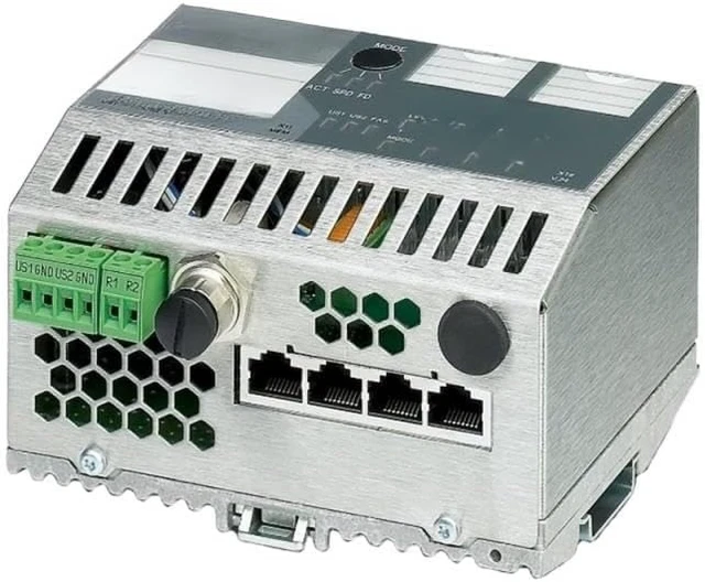 Alt view image 2 of 2 - Industrial Ethernet Switch 8 Port High Speed Network Interface Device FL Switch SMCS 8TX-PN