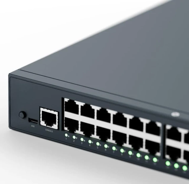 Main image of 17108108PF2 12-Port Managed Layer 2/3 Gigabit PoE+ Switch 150W Budget