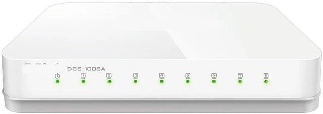 Main image of DGS-1008A 8-Port Gigabit Easy Desktop Switch