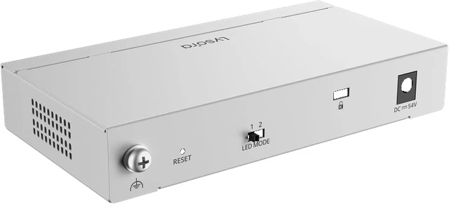 Alt view image 5 of 7 - LCS-4GS-P 6-Port Gigabit PoE+ Cloud Managed Switch