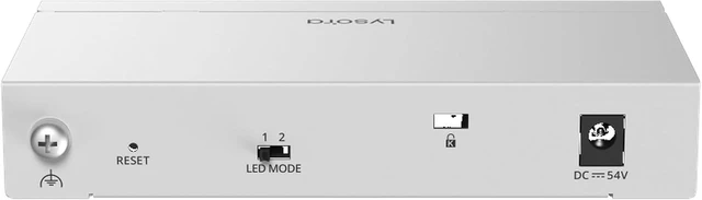 Alt view image 7 of 7 - LCS-4GS-P 6-Port Gigabit PoE+ Cloud Managed Switch