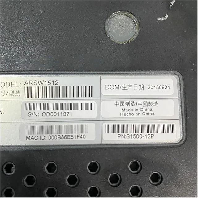 Alt view image 3 of 3 - 12 Port Gigabit PoE Switch 2 Optical Ports Network Hub 1500-12P for Home Office Enterprise