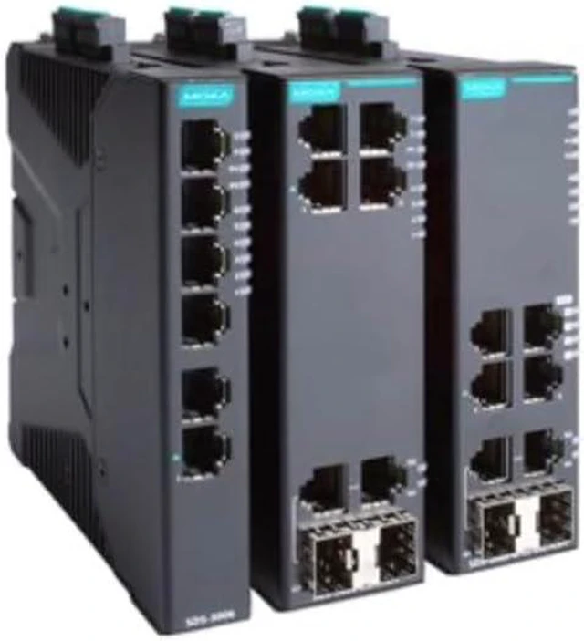 Main image of SDS-3006 , Compact Industrial Smart Ethernet Switch with 6 Ports, -10 to 60C