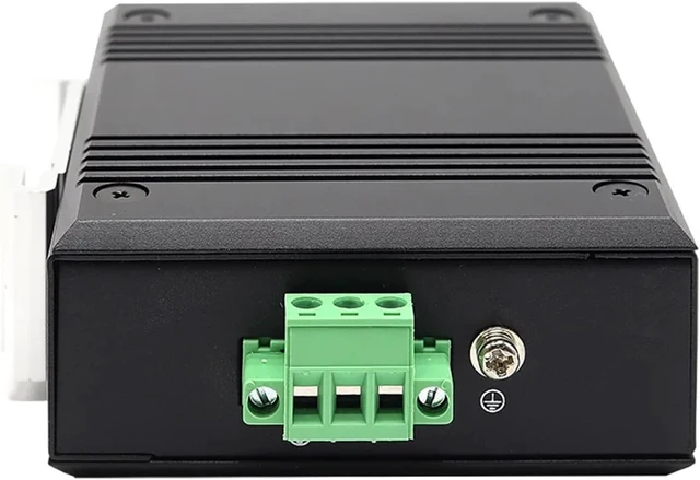 Alt view image 5 of 6 - 1PCS 1000M 5 Ports RJ45 Network Gigabit Unmanaged Industrial Ethernet Switch DIN-Rail IP40 Full Half Duplex UT-6405GC