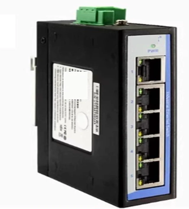 Main image of UT-60-DSA5T Industrial-Grade Switch: 5-Port 100Mbps Ethernet Switch with All-Ethernet Ports, DIN-Rail Mountable Industrial Ethernet Switches