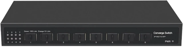 Main image of USB Charger Station, Full-Featured 8-Port 10G SFP Ethernet Network Switch