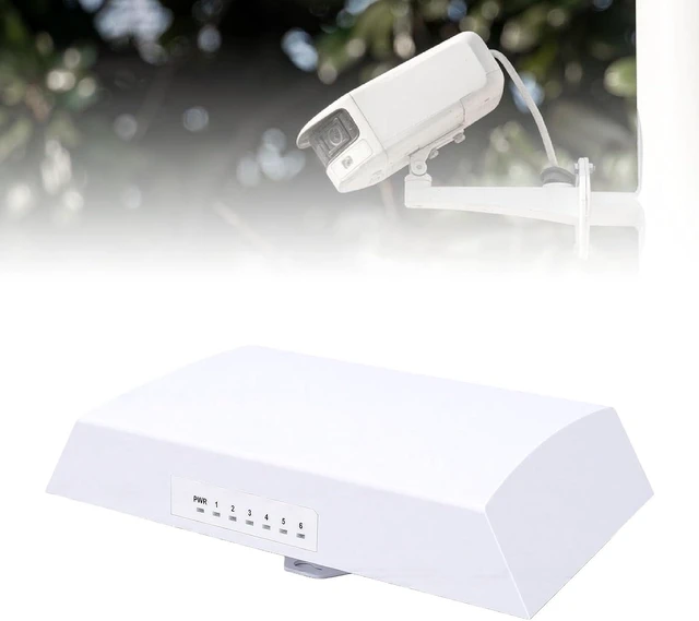 Alt view image 5 of 7 - VLAN PoE Switch 5 Port Gigabit Outdoor